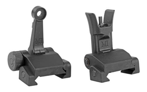 Sights Lasers Midwest Industries Combat Rifle Sight MIDWEST COMBAT RIFLE FRNT/REAR SIGHT